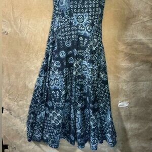 ⚡️Elegant Blue Patterned Dress